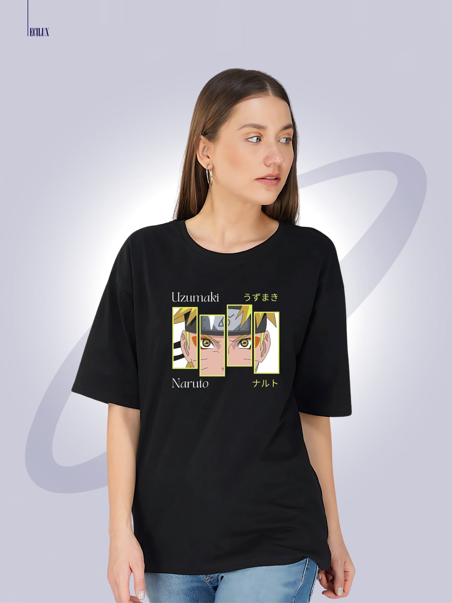 Naruto Unisex Oversized T-Shirt ecilux