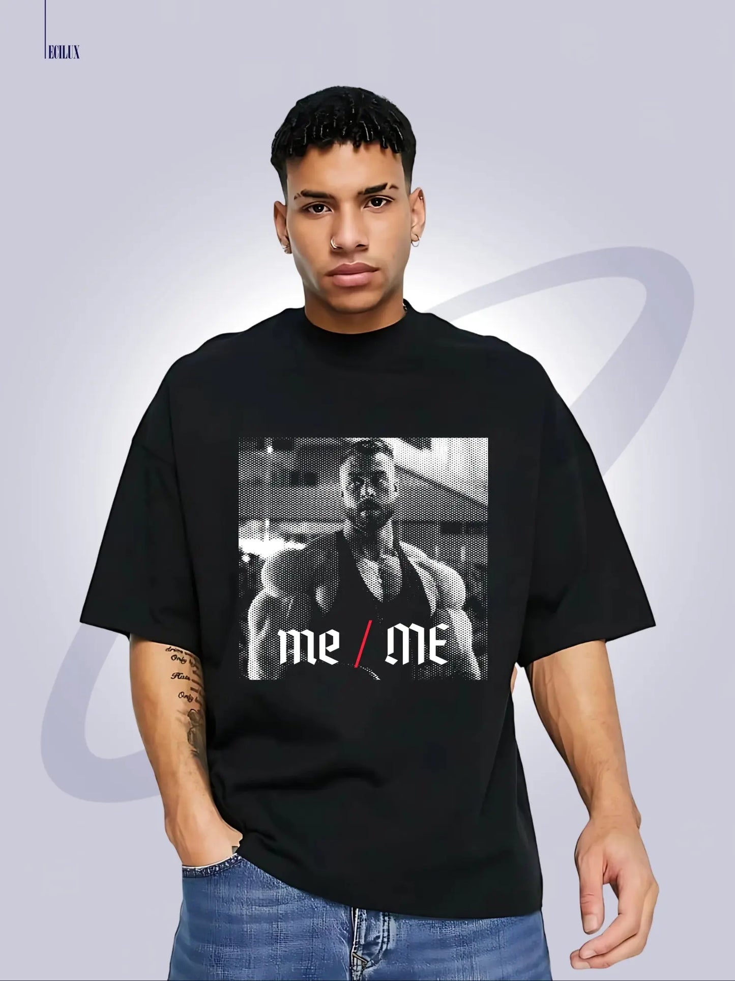 Chris Bumstead Motivation Oversized T-Shirt ecilux
