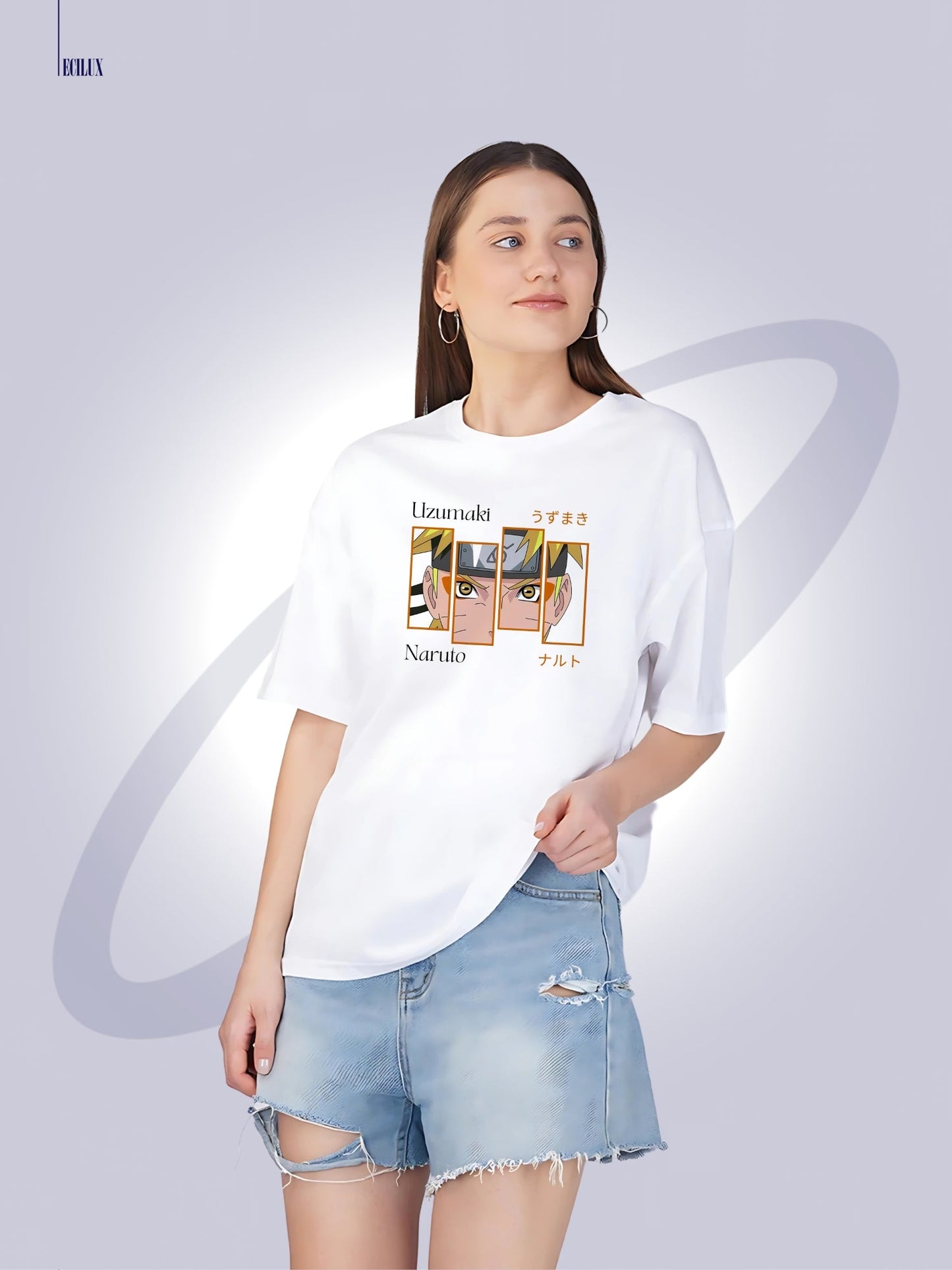 Naruto Unisex Oversized T-Shirt ecilux