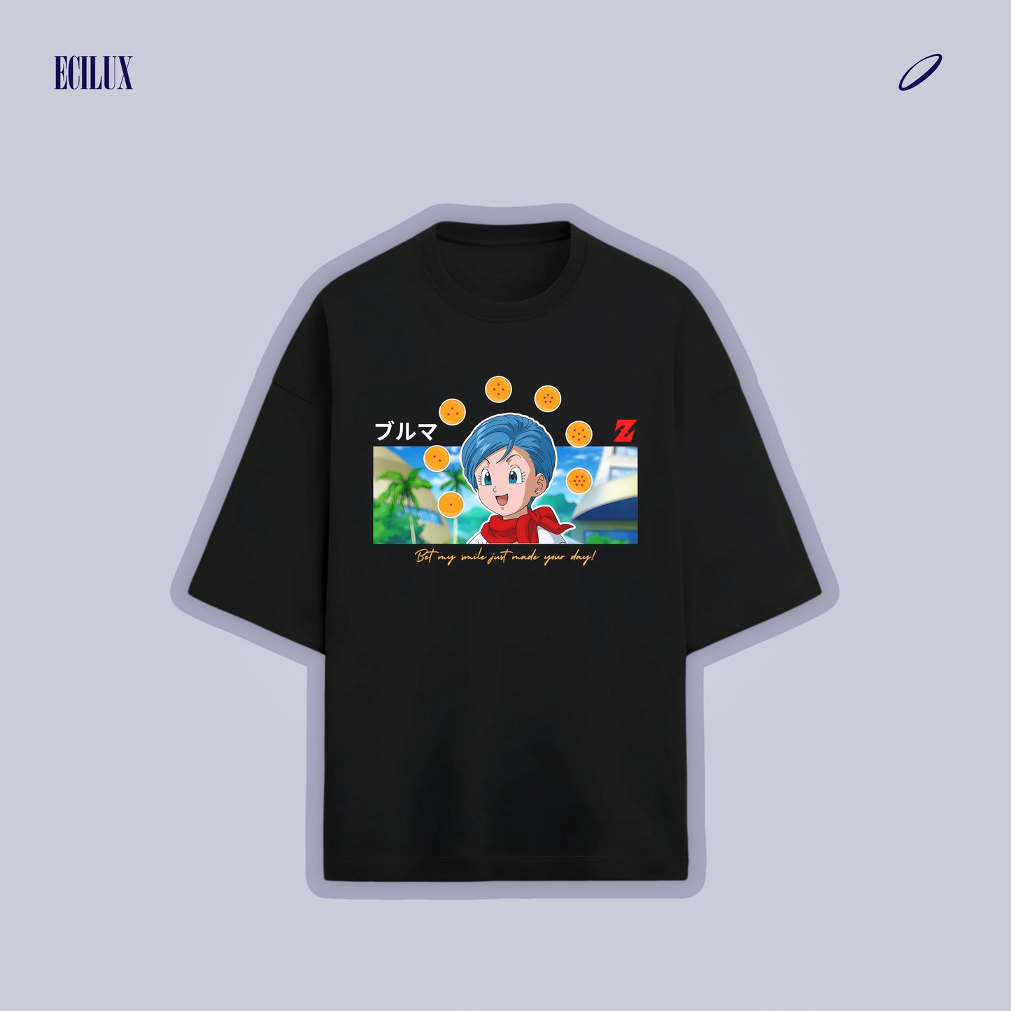Bulma Dragon Ball Unisex Oversized T-Shirt