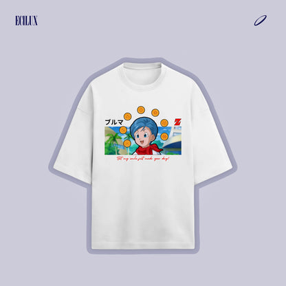 Bulma Dragon Ball Unisex Oversized T-Shirt